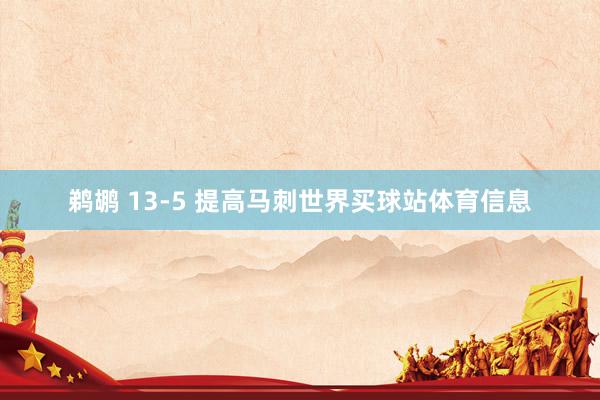鹈鹕 13-5 提高马刺世界买球站体育信息