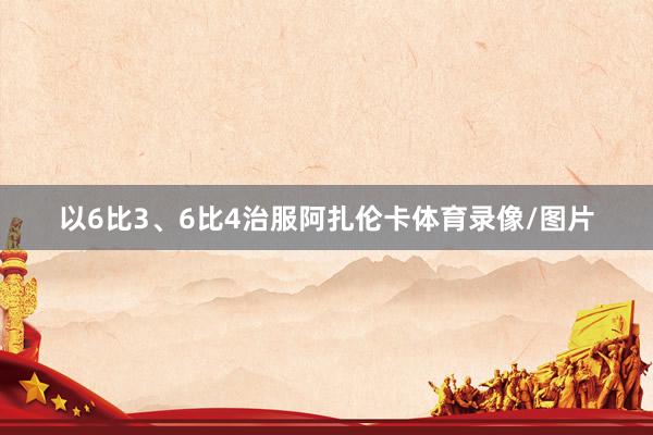 以6比3、6比4治服阿扎伦卡体育录像/图片