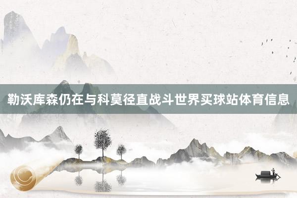 勒沃库森仍在与科莫径直战斗世界买球站体育信息