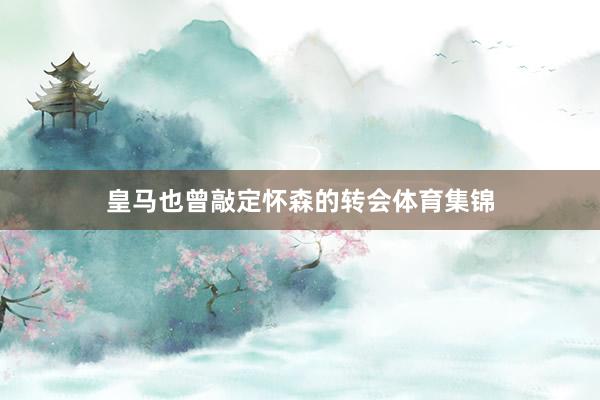 皇马也曾敲定怀森的转会体育集锦