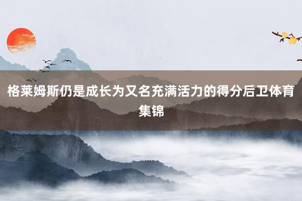格莱姆斯仍是成长为又名充满活力的得分后卫体育集锦