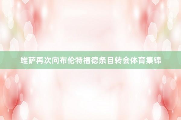 维萨再次向布伦特福德条目转会体育集锦