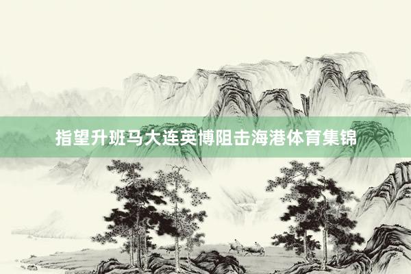指望升班马大连英博阻击海港体育集锦