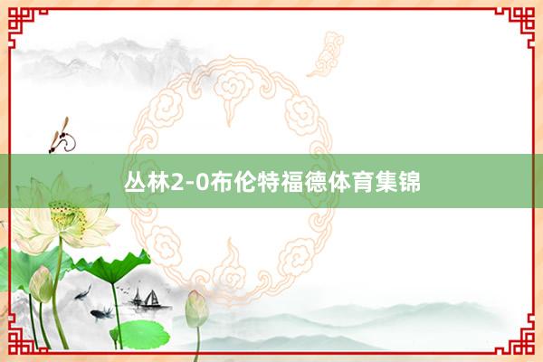 丛林2-0布伦特福德体育集锦