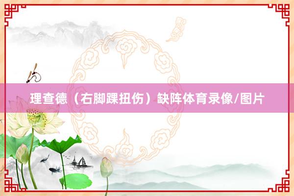 理查德（右脚踝扭伤）缺阵体育录像/图片
