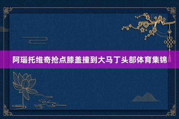 阿瑙托维奇抢点膝盖撞到大马丁头部体育集锦